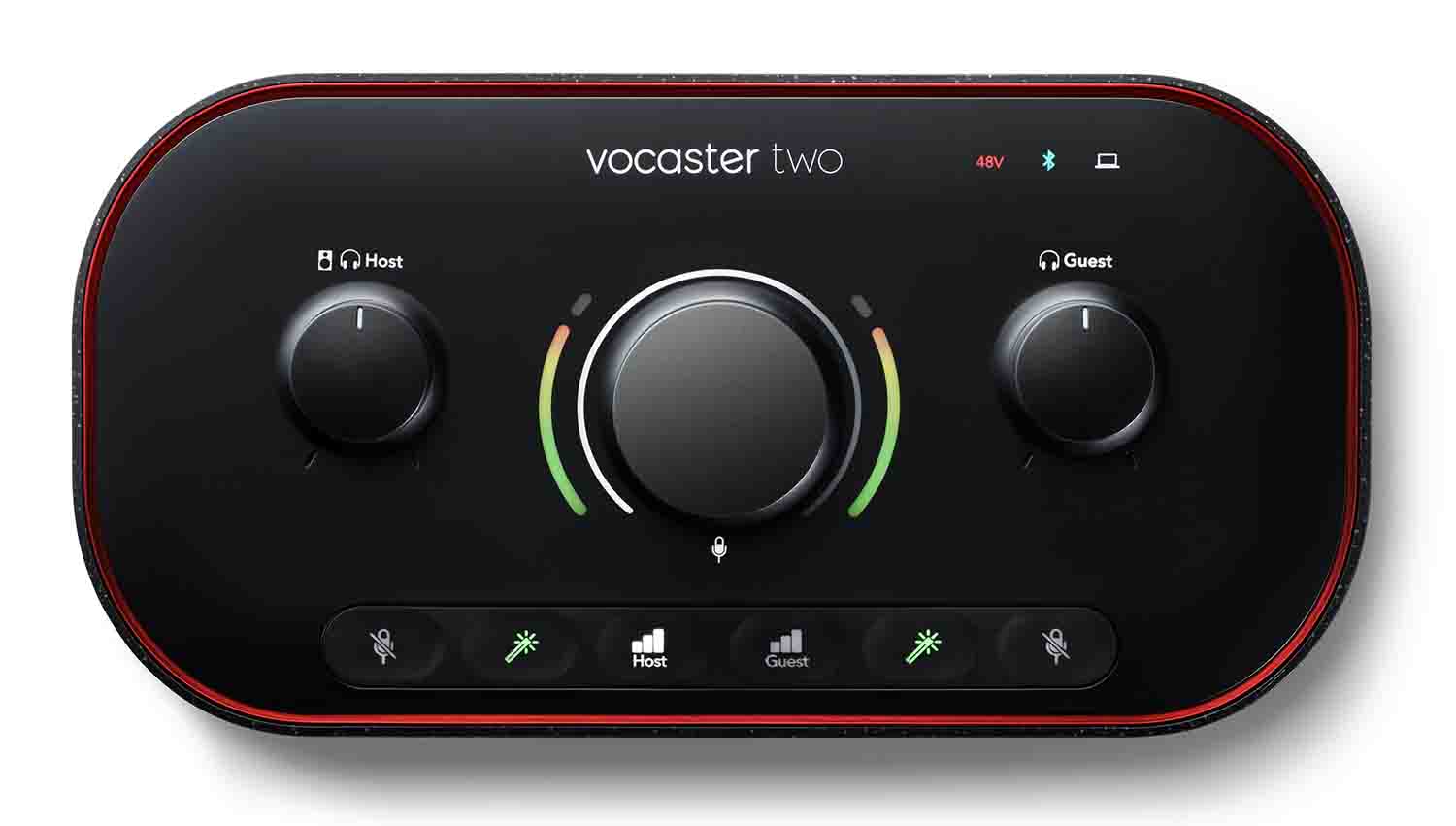 Focusrite Vocaster Two Studio 1-Person Podcasting Kit - Hollywood DJ