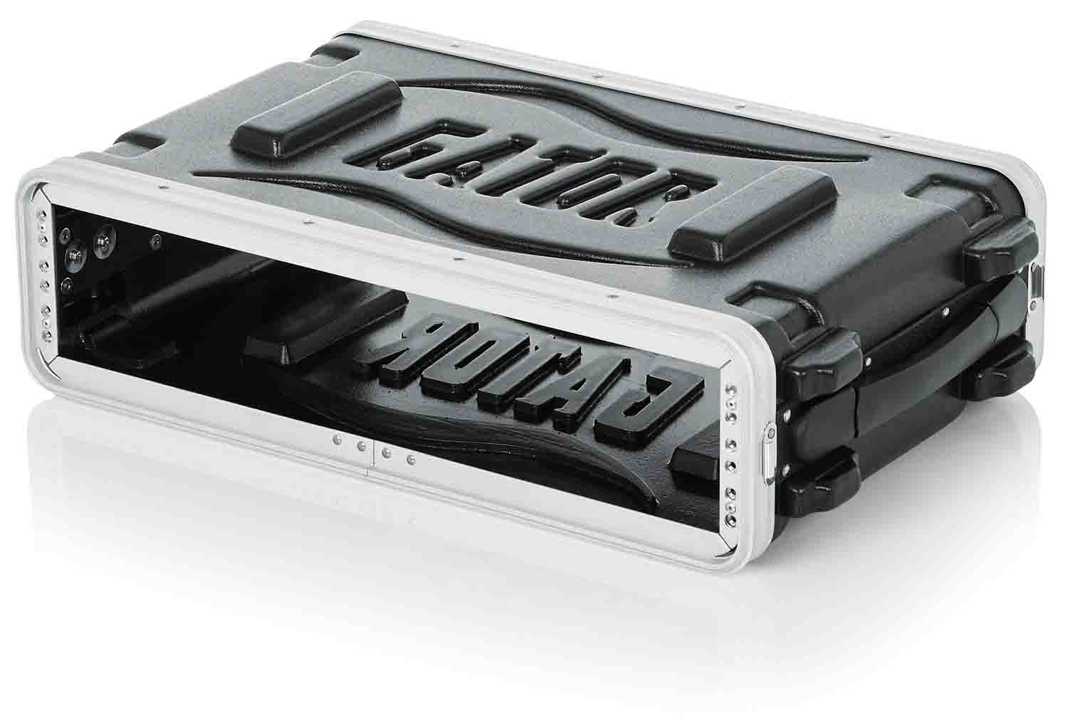 Gator Cases GR-2S Shallow Molded 2U Audio Rack Case 14.25″ Deep Gator Cases