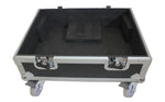 ProX X-RCF-HDL6ALAX2W, Line Array Flight Case for 2 RCF HDL6-A HDL26-A Speakers with Wheels - Hollywood DJ