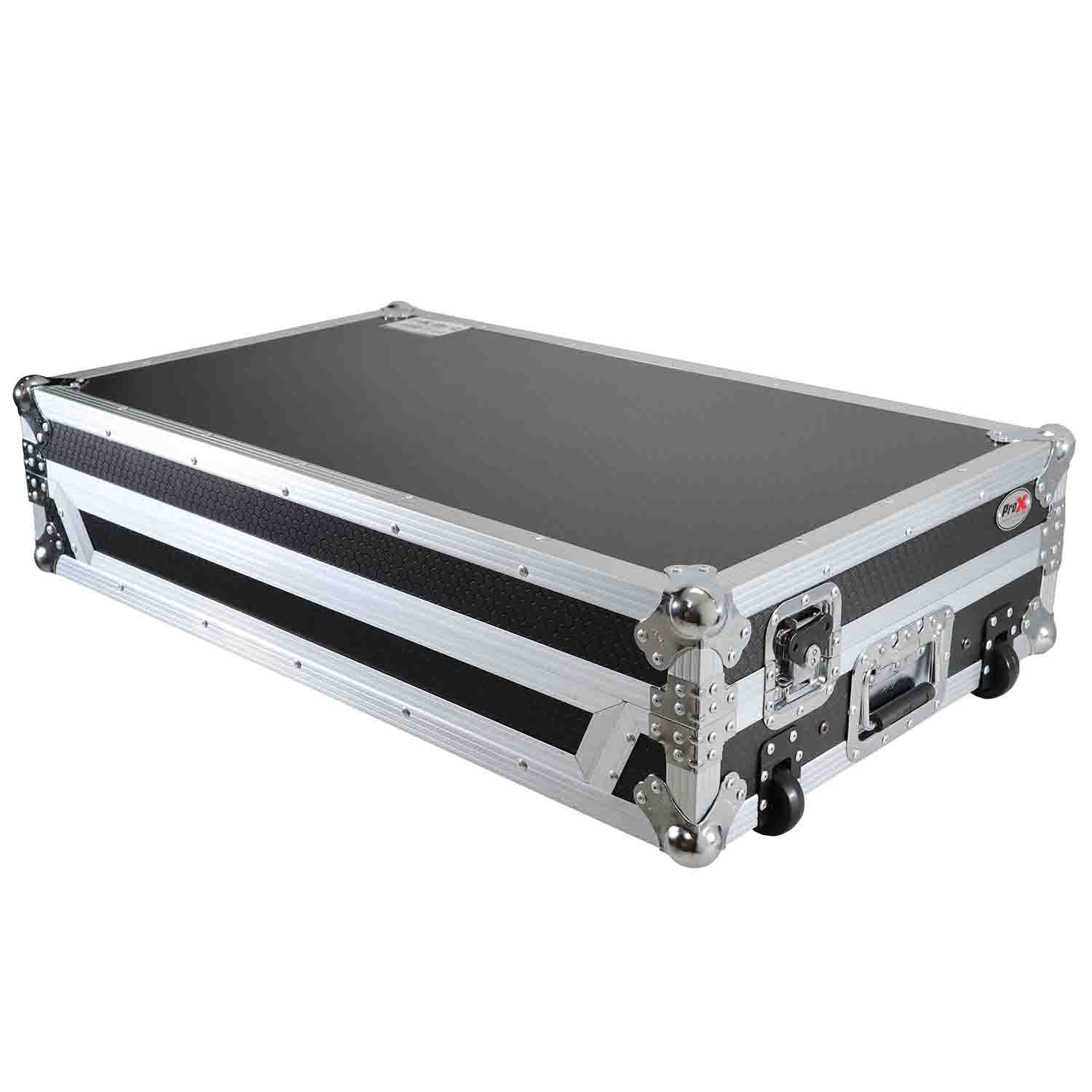 ProX XS-DDJSZWLT DJ Flight Case For Pioneer DDJ-SZ DDJ-RZ DJ Controller W-Laptop Shelf and Wheels - Hollywood DJ