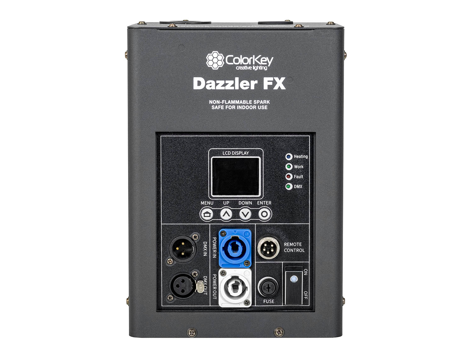 ColorKey CKU-7700 Dazzler FX Cold Spark Machine - Black - Hollywood DJ