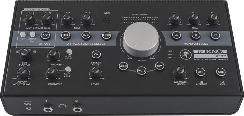 Mackie Big Knob Studio+ Monitor Controller And Interface - Hollywood DJ