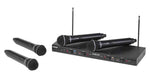 Samson SWS412HH-E, Stage 412 Frequency Agile Quad-Channel Handheld VHF Wireless System - 173 to 198 MHz - Hollywood DJ