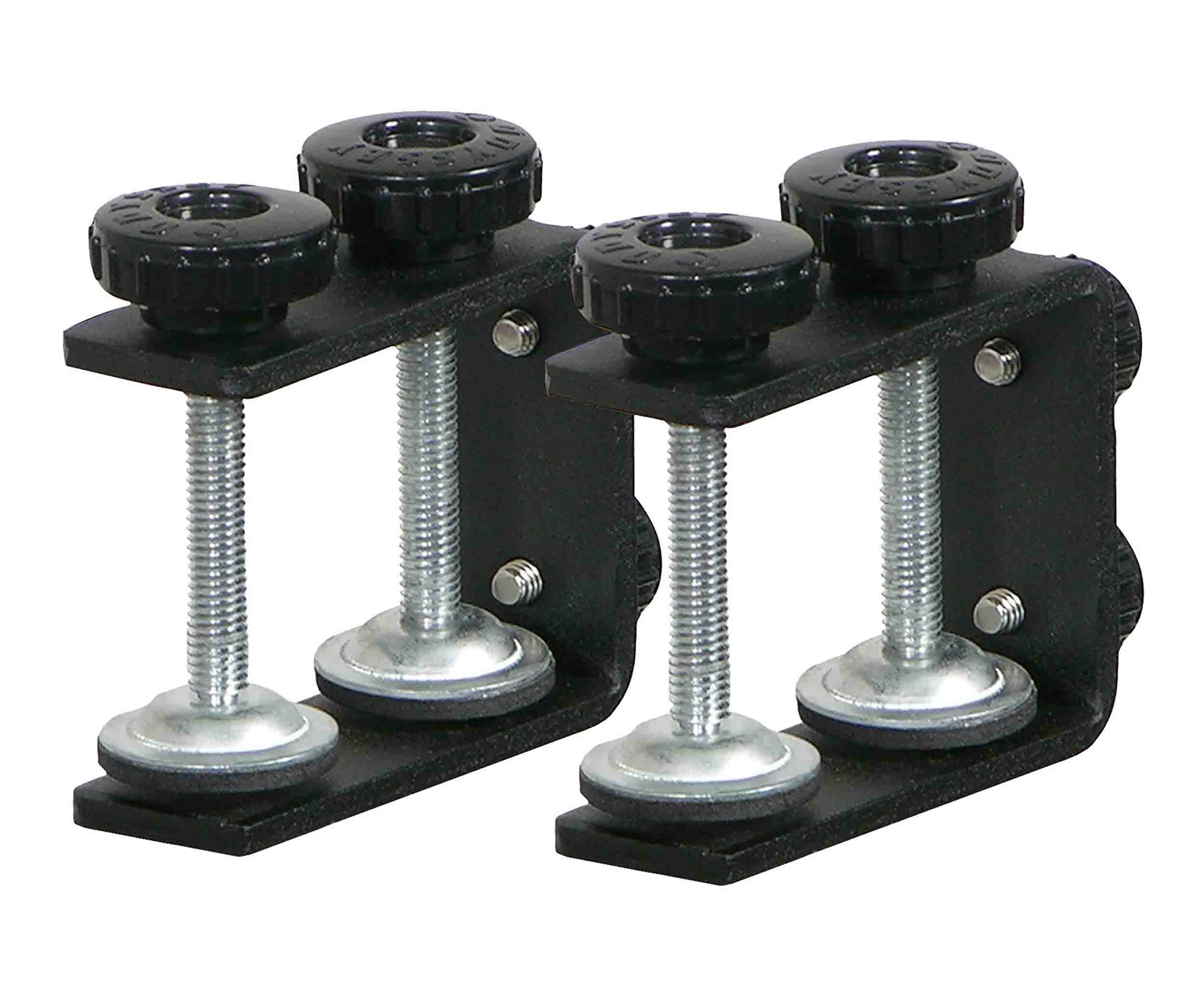 Odyssey LSTANDCLAMPS Set of 2 Clamps for Laptop Stands - Black - Hollywood DJ