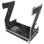 ProX XS-ZTABLE JR, Portable DJ Workstation & Flight Case Table With Wheels - Hollywood DJ