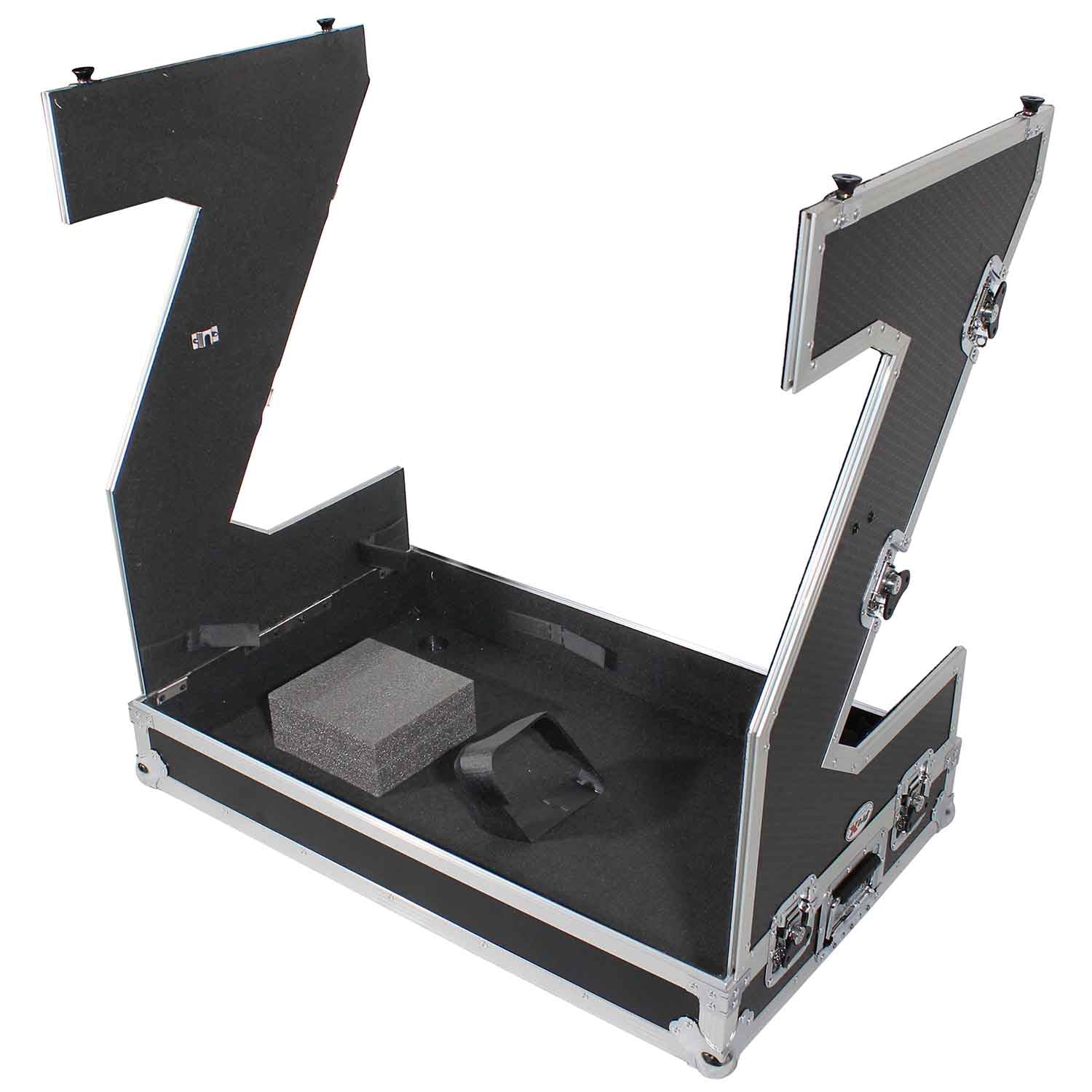B-Stock: ProX XS-ZTABLE JR, Portable DJ Workstation & Flight Case Table With Wheels - Hollywood DJ