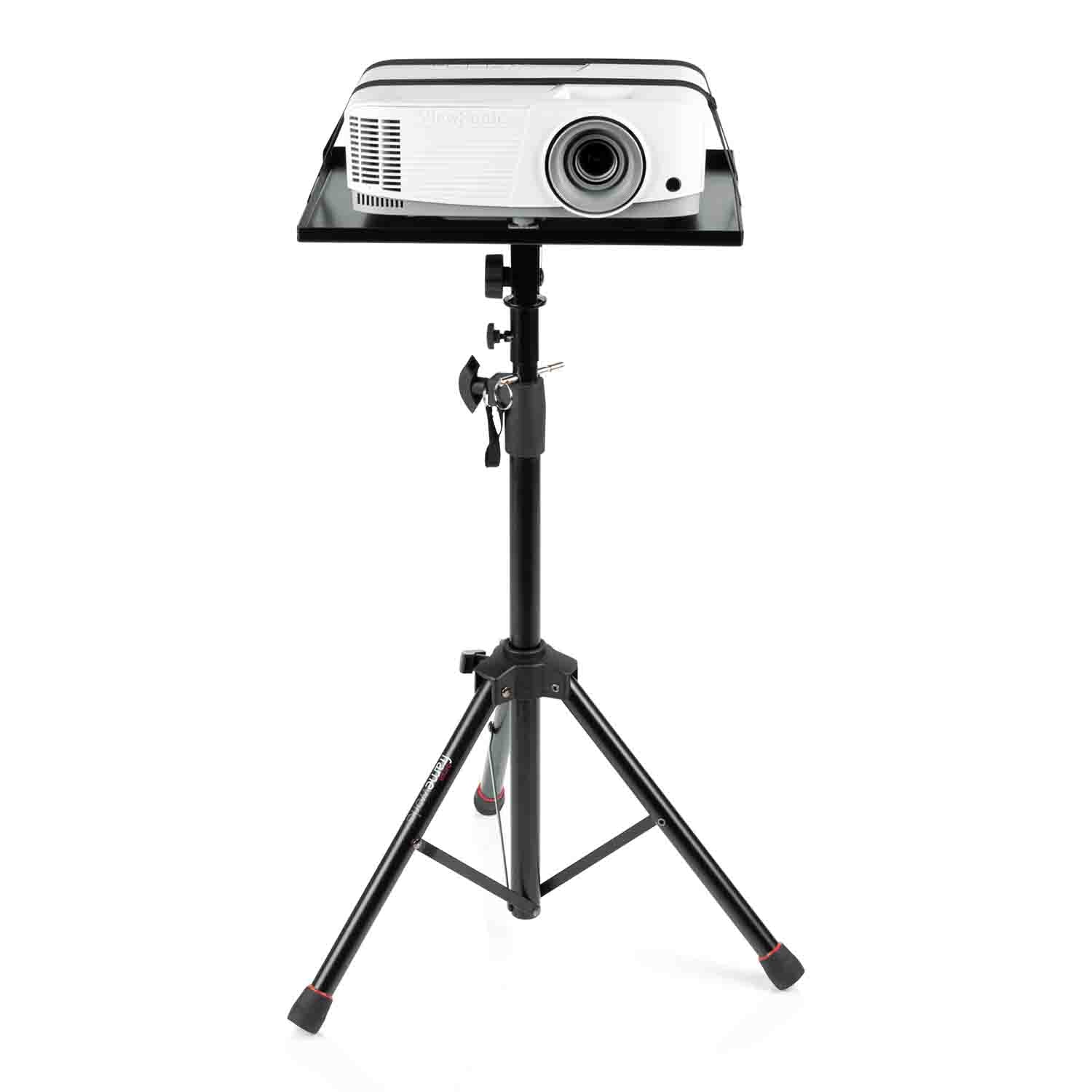 Gator Frameworks GFWLAPTOP1500 Laptop Stand - Projector Tripod Stand with Height and Tilt Adjustment - Hollywood DJ