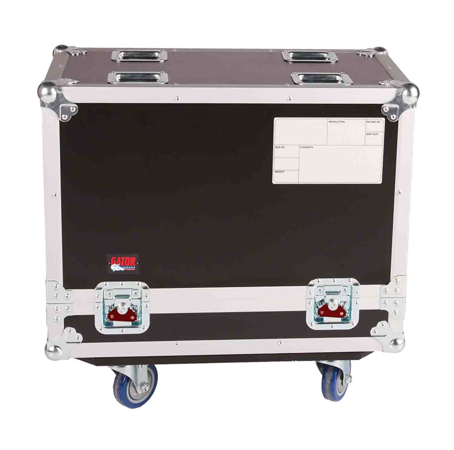 Gator Cases G-TOUR SPKR-212 G-TOUR Series Double Speaker Case for Two 12″ Loud Speakers - Hollywood DJ