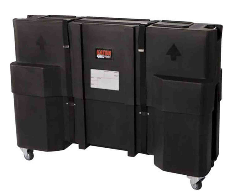 Gator Cases G-LED-5055-2X Dual LED Case Fits Two 50-55″ Screens - Black - Hollywood DJ