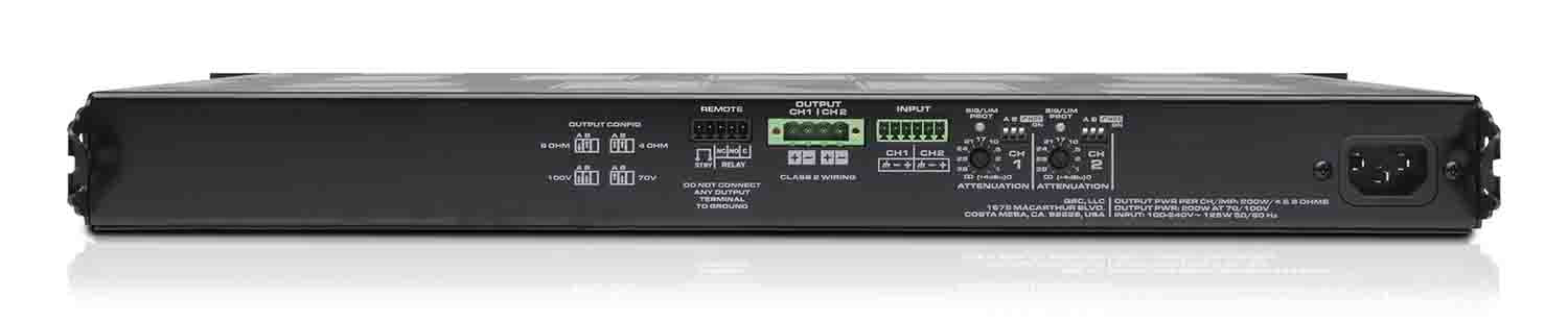 QSC MP-A20V Multi-Channel Amplifier - Hollywood DJ