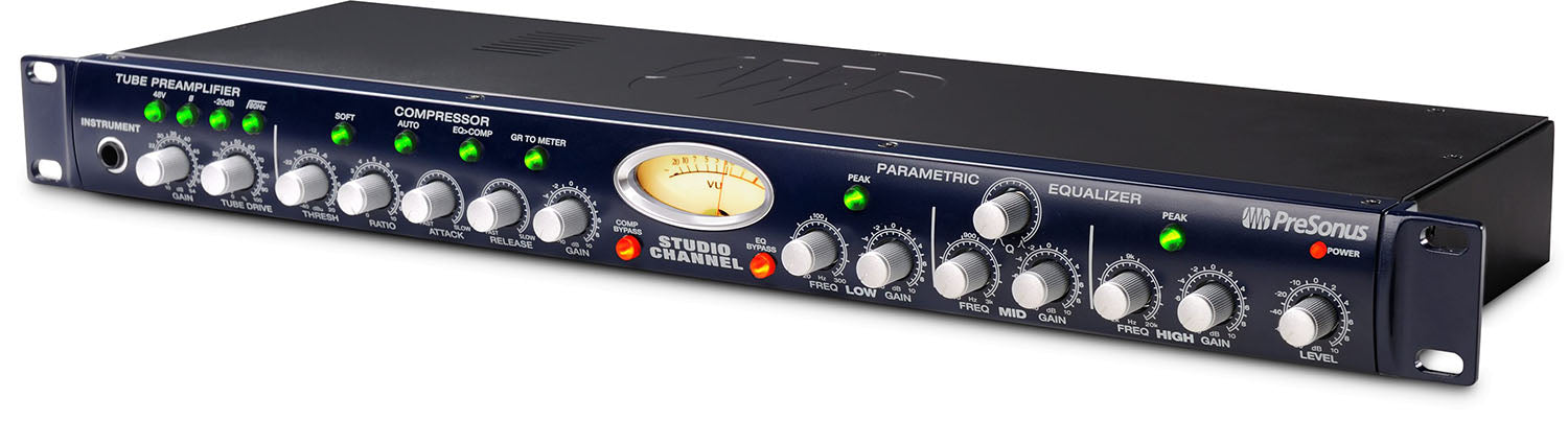 PreSonus STUDIO CHANNEL Vacuum Tube Channel Strip with Class A Preamplifier - Hollywood DJ