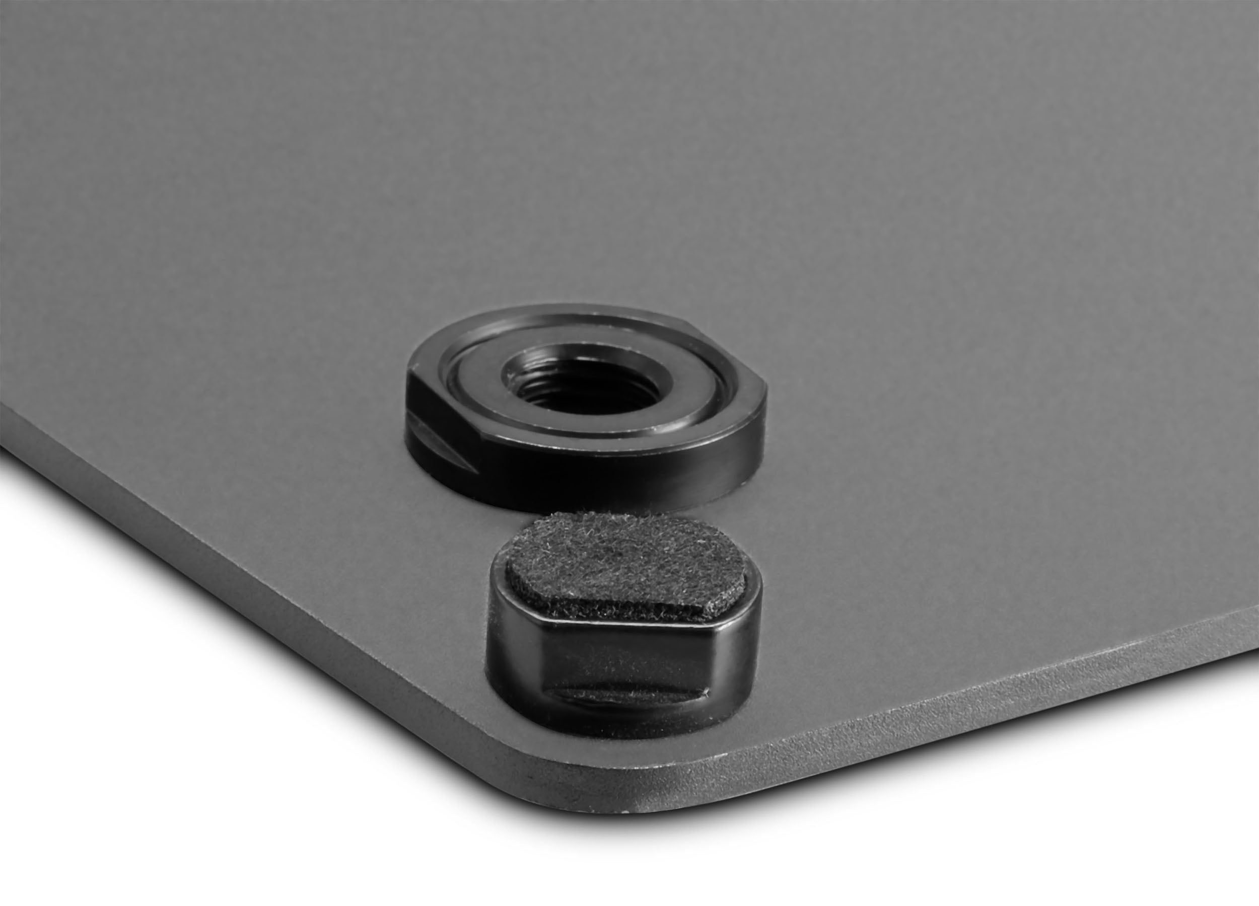 Gravity WB 431 B, Square Steel Base Prepared for Off-Centre Weight Attachment - Hollywood DJ