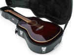 Gator Cases GW-DREAD Deluxe Wood Case for Dreadnought Guitars - Hollywood DJ