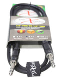 Prox XC-TRS05 Balanced 1/4" TRS-M to TRS-M High Performance Audio Cable - 5 Feet - Hollywood DJ