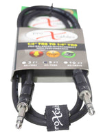 Prox XC-TRS05 Balanced 1/4" TRS-M to TRS-M High Performance Audio Cable - 5 Feet - Hollywood DJ