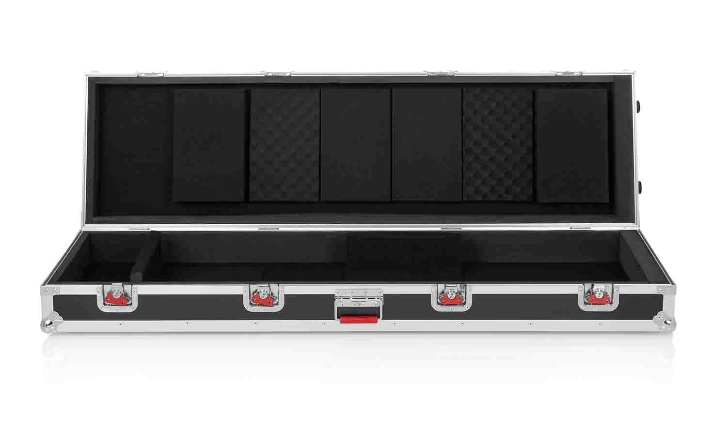 Gator Cases G-TOUR-88V2SL Slim 88 Note Keyboards Case with Wheels - Hollywood DJ