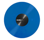 Serato SCV-PS-BLU-OV, 12" Control Vinyl Pair - Blue - Hollywood DJ