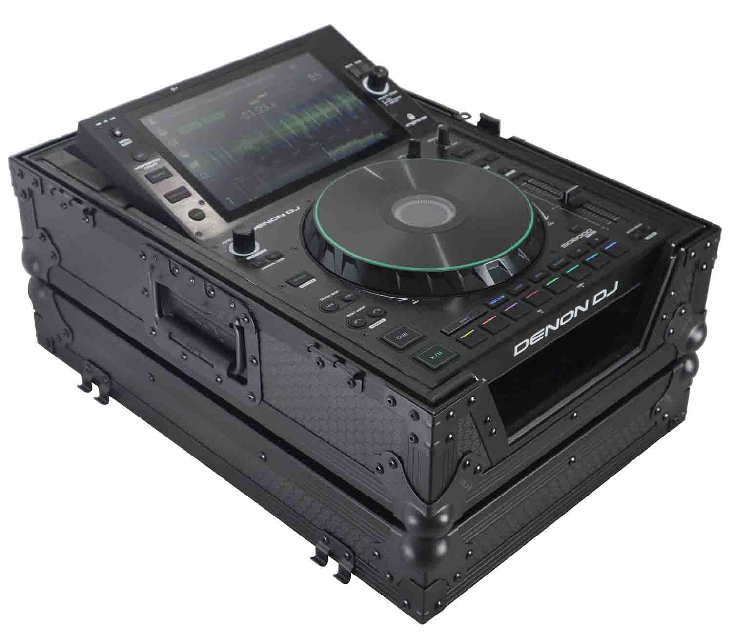ProX XS-CDBL, DJ Flight Case for Large Format CD-Media Player - Black - Hollywood DJ
