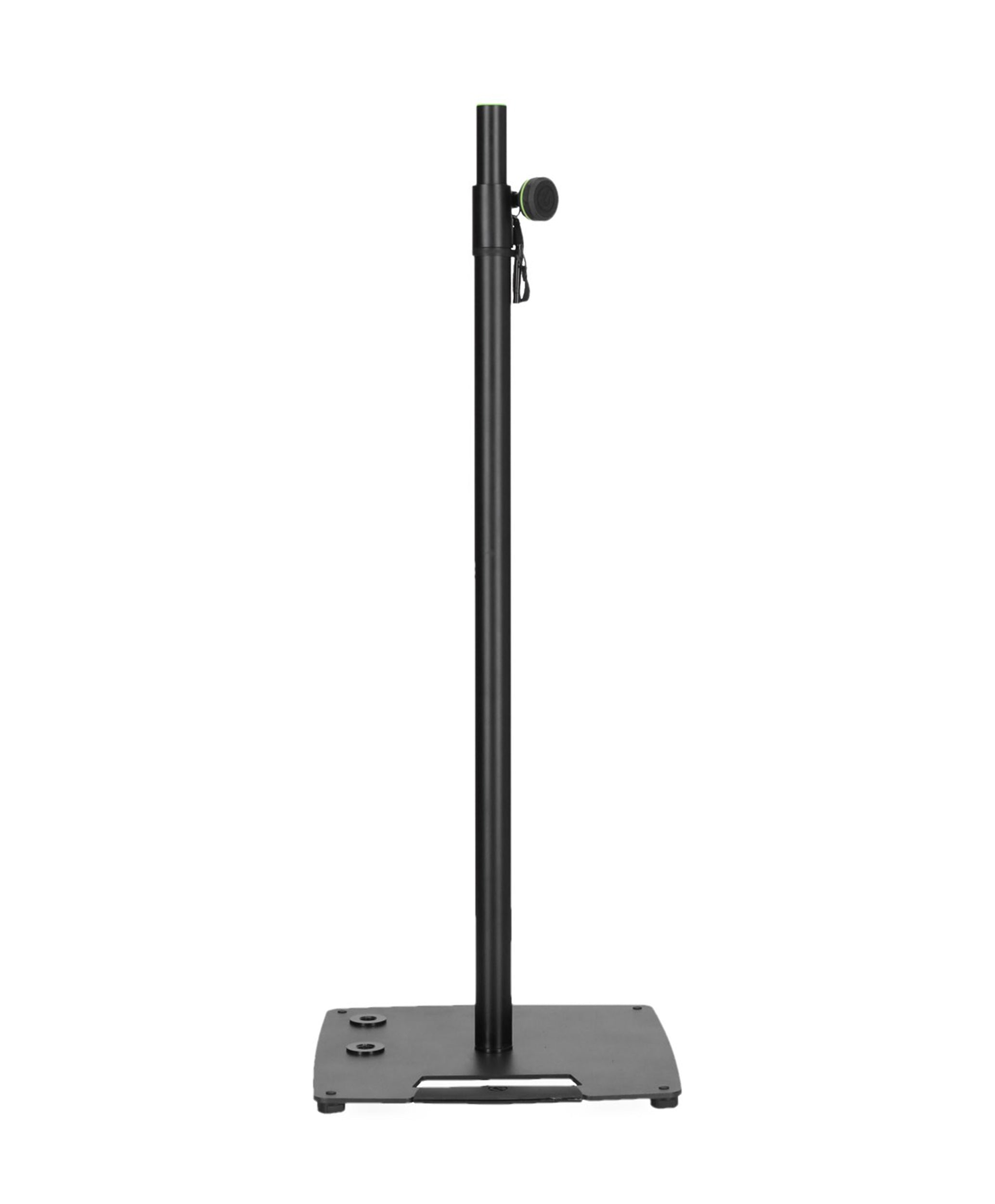 Gravity LS 431 C B, Lighting Stand and Speaker Stand with Compact Square Steel Base - Hollywood DJ