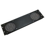 Odyssey AFP02 19 Inches Rack Mountable Dual Fan 3U Panel - Hollywood DJ