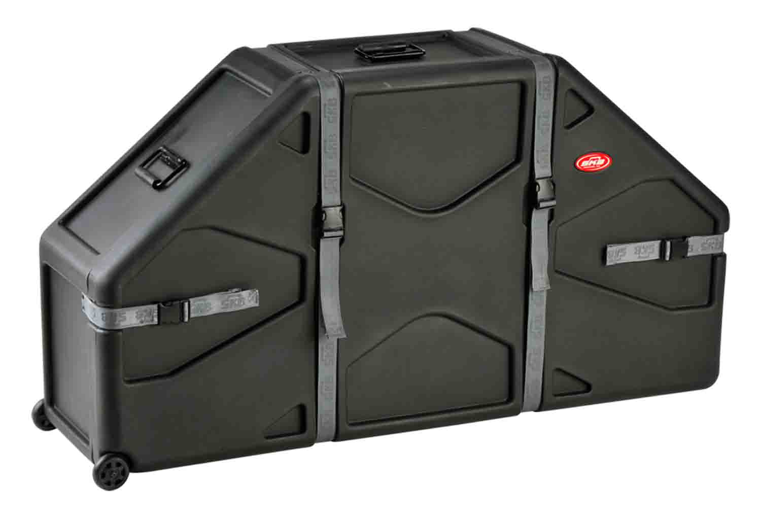 SKB Cases 1SKB-DM0234 Marching Quad and Quint Case with Wheels and Padded Interior - Hollywood DJ