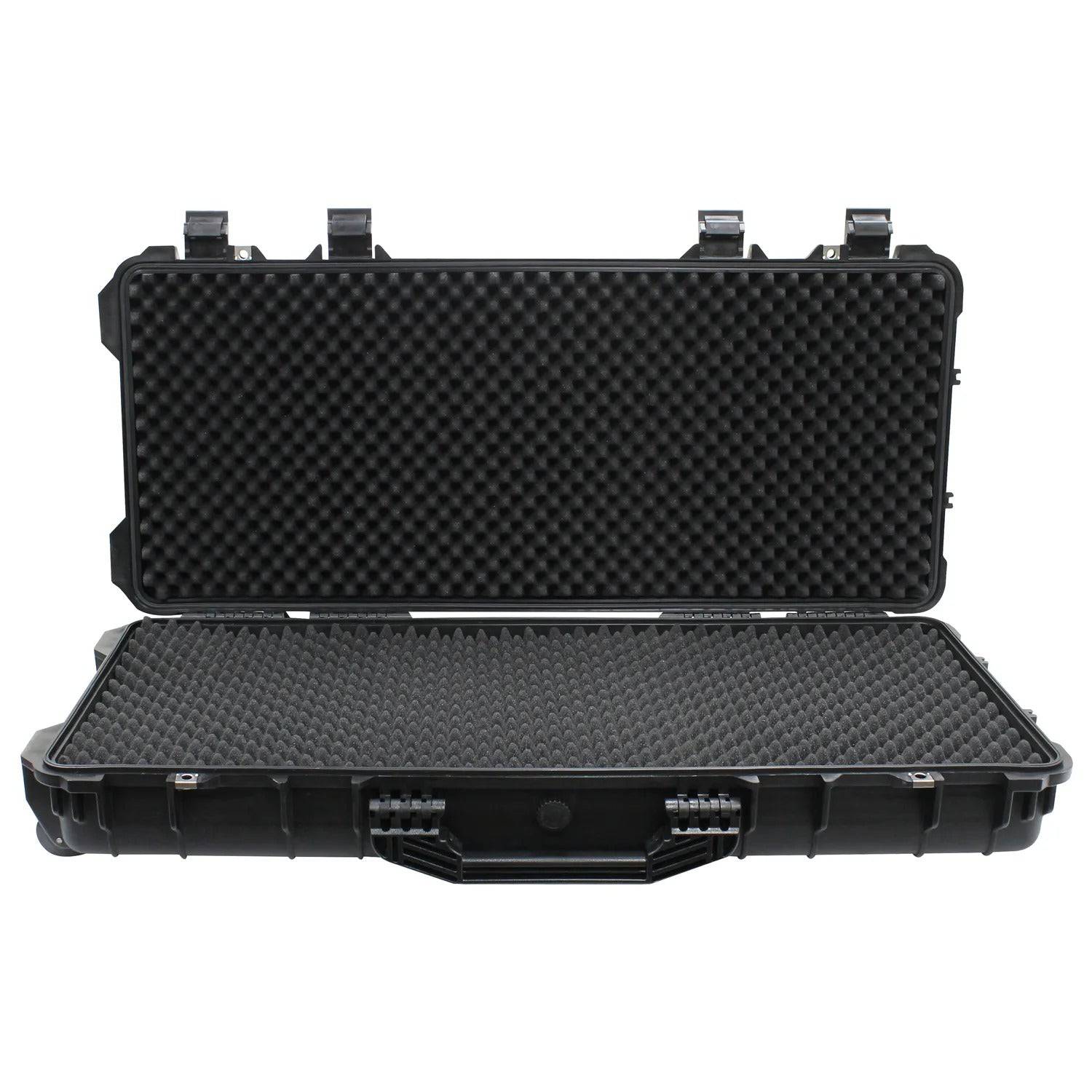 Odyssey VU350514W, Dustproof And Watertight Utility Case With Wheels 35.75″ x 5.25″ x 14.5″ Interior - Hollywood DJ