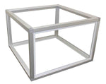 ProX XSA-2X2-16 LUMOStage 16-Inch High Acrylic Platform Riser Section with Clamps And 2 Side Acrylic Covers - Hollywood DJ