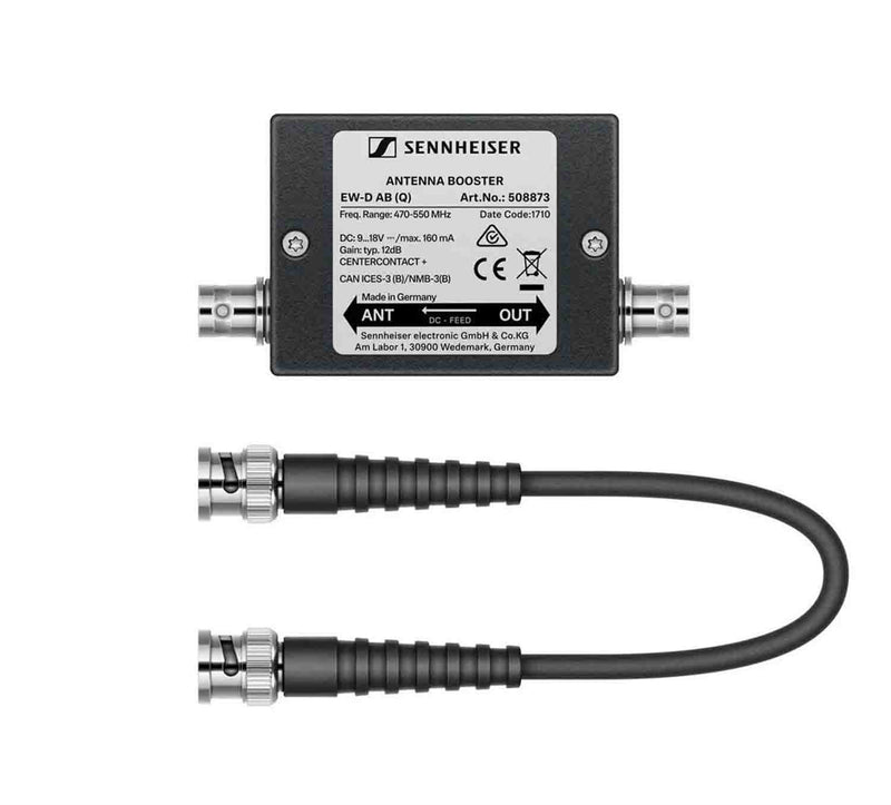 Sennheiser EW-D AB Antenna Booster for EW-D Wireless Systems - Hollywood DJ