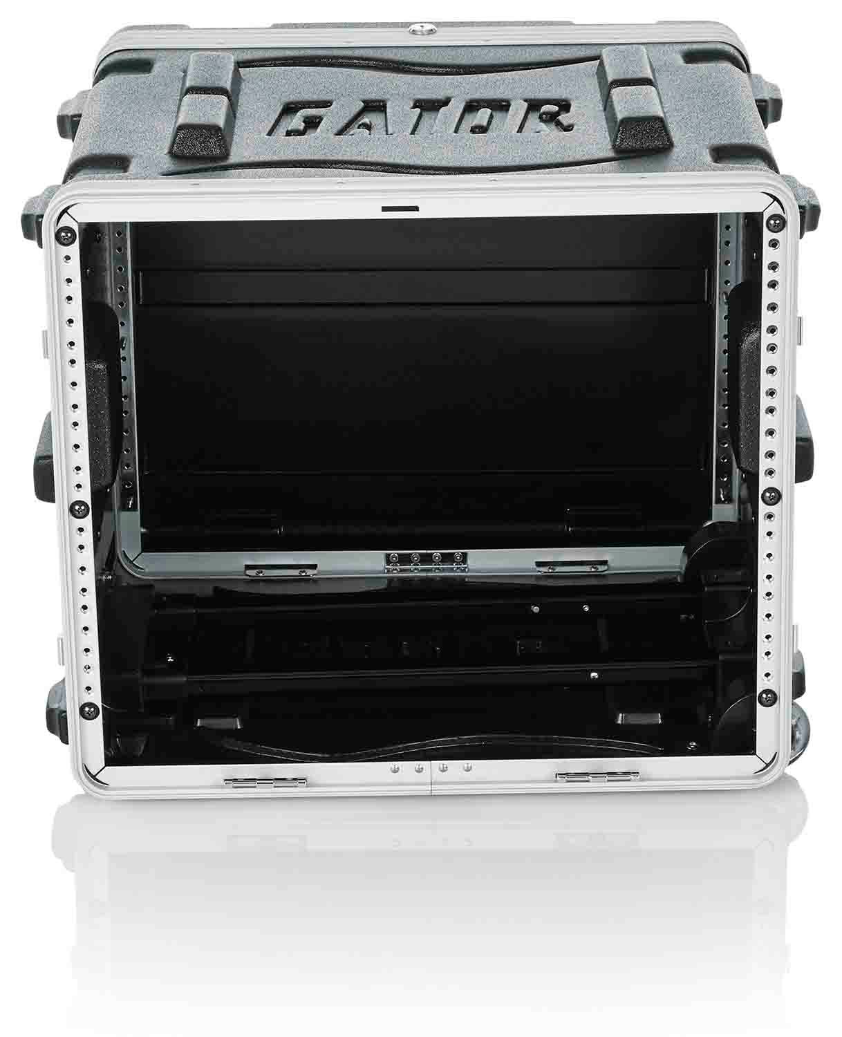 Gator Cases GRR-8L Rolling Molded 8U Rack Case