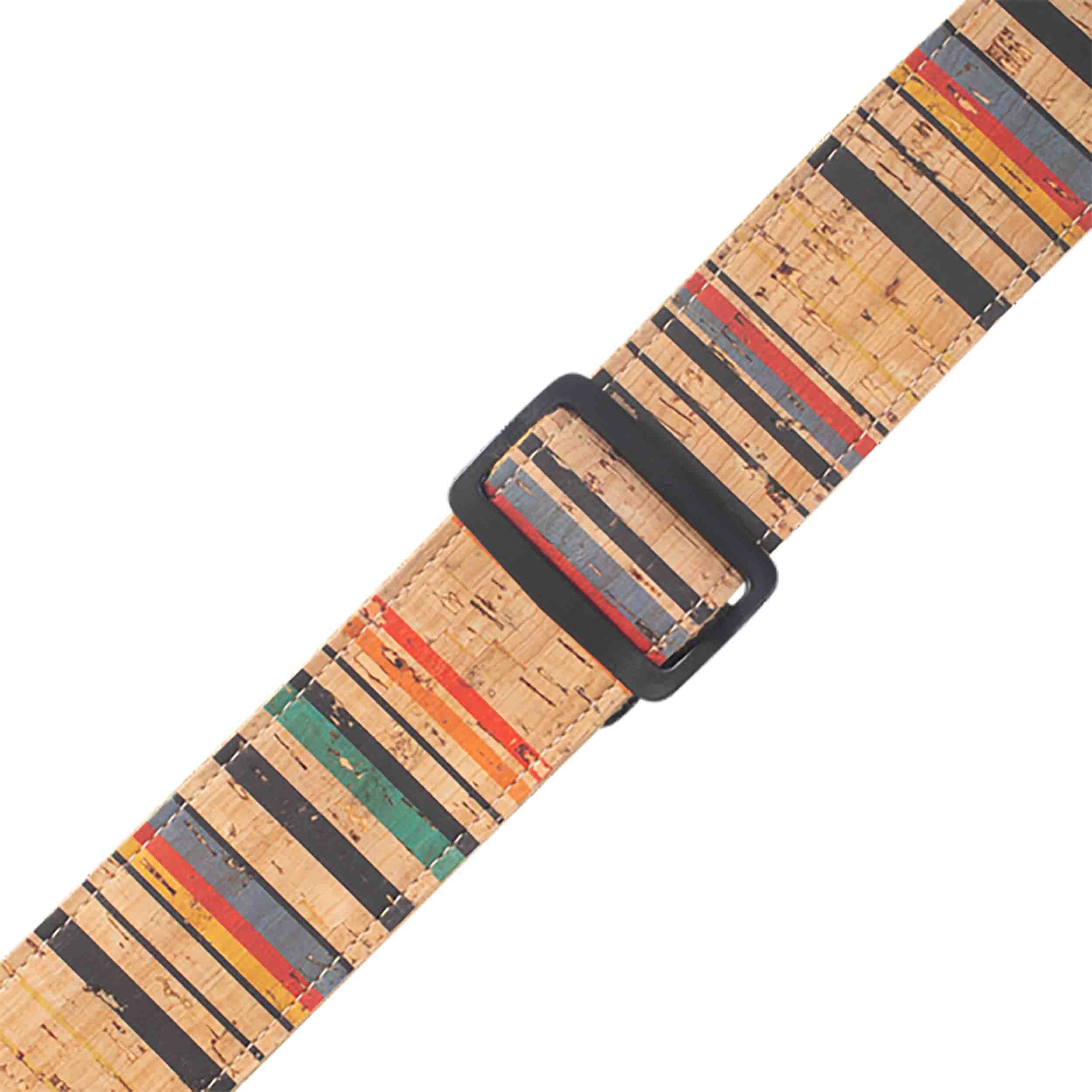 Levy's Leathers MX8-003 2-inch Cork Guitar Strap with Nantucket Pattern - Hollywood DJ