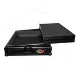 ProX X-DJ202LTBL DJ Controller Flight Case For Roland DJ-202 - Black On Black - Hollywood DJ