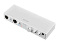 Arturia MiniFuse 4 Portable 4x4 USB Type-C Audio/MIDI Interface (White) Arturia