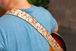 Levy's Leathers MPD2-115 2” Wide Polyester Guitar Strap with Cherry Trees and Birds Motif - Hollywood DJ