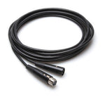 Hosa MBL-105 Economy Microphone Cable XLR3F to XLR3M 5 feet - Hollywood DJ