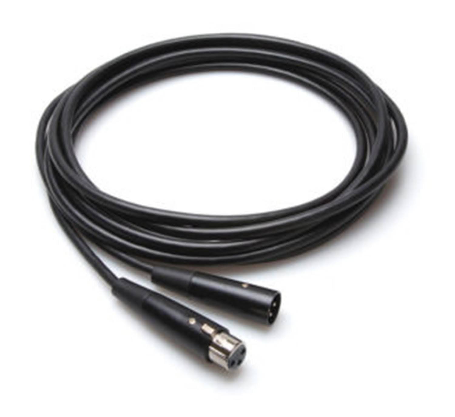 Hosa MBL-105 Economy Microphone Cable XLR3F to XLR3M 5 feet - Hollywood DJ