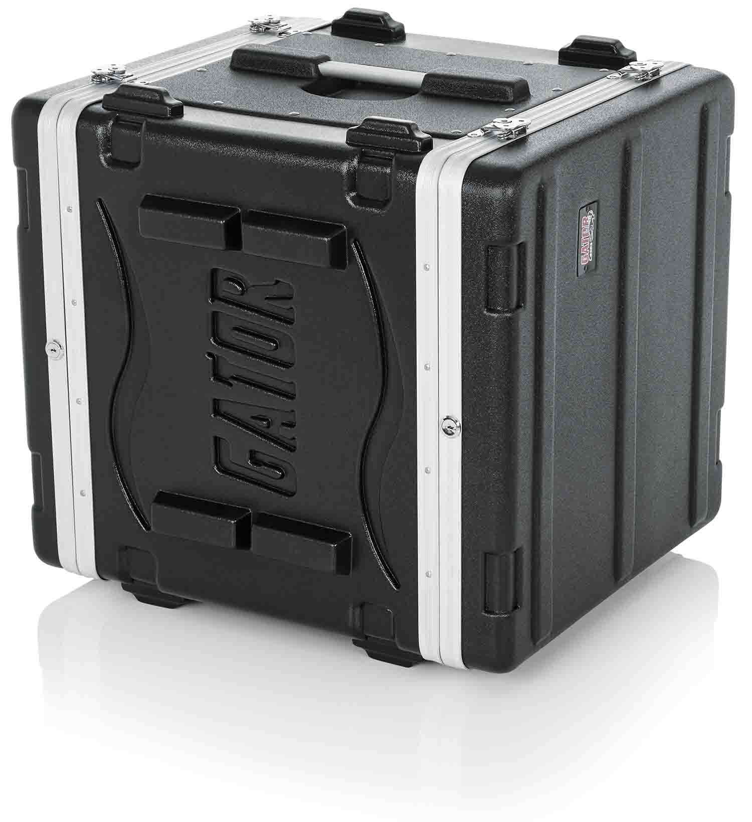 Gator Cases GR-10L Standard Molded 10U Audio Rack Case 19″ Deep - Hollywood DJ