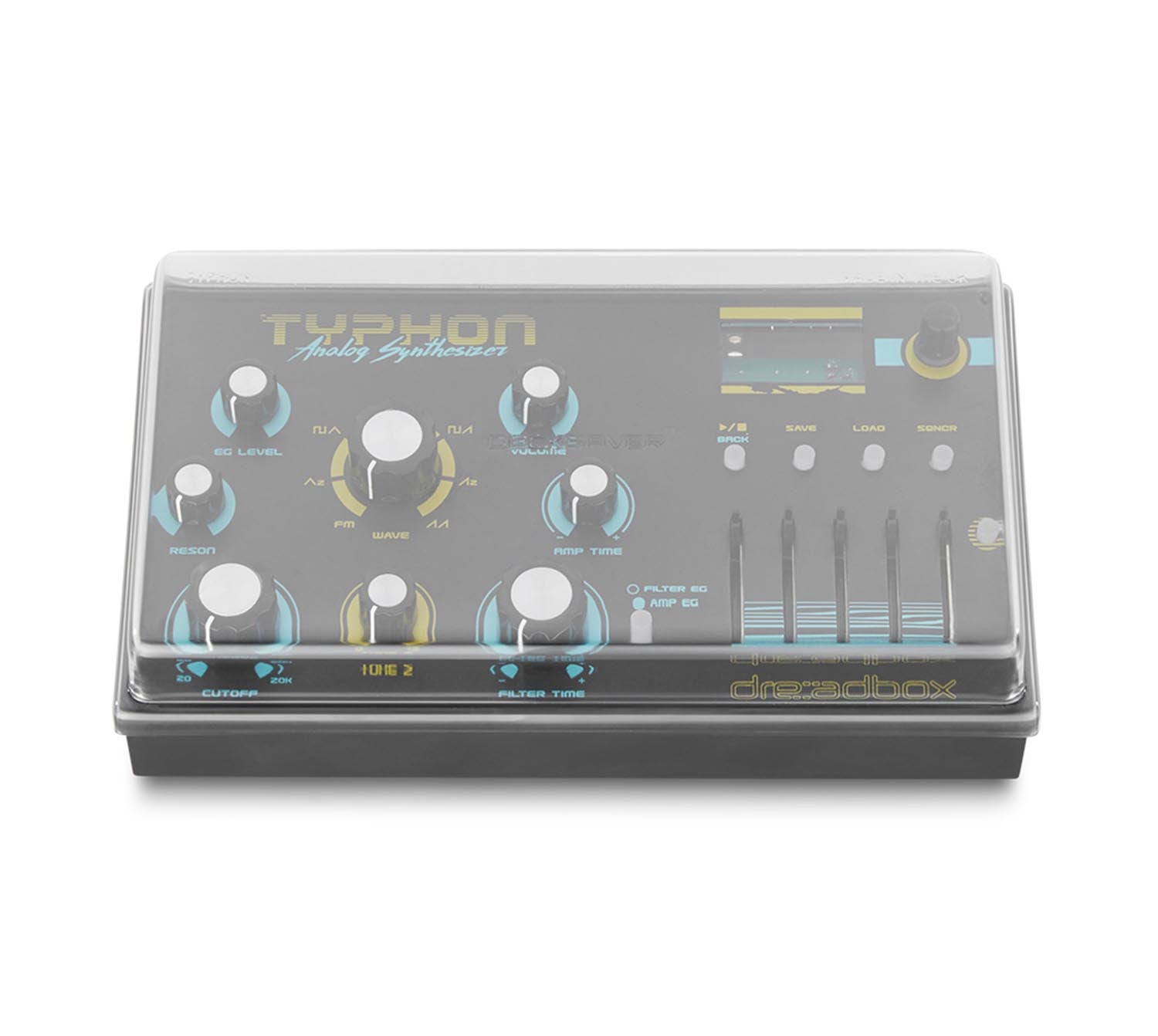 Decksaver DS-PC-TYPHON Protection Cover for Dreadbox Typhon - Hollywood DJ