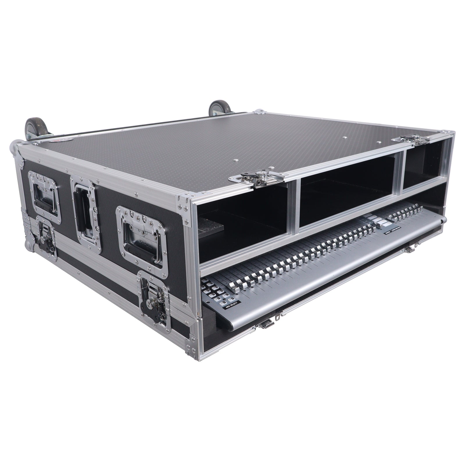 ProX XS-PRE32S64S DHW, ATA Digital Audio Mixer Flight Case for PreSonus STUDIOLIVE 64S 32S 32 Console with Doghouse and Caster wheels by ProX