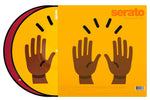 Serato SCV-PS-EMJ-1 Emoji Series #1 Hands, 12” Control Vinyl for Serato DJ - Pair - Hollywood DJ