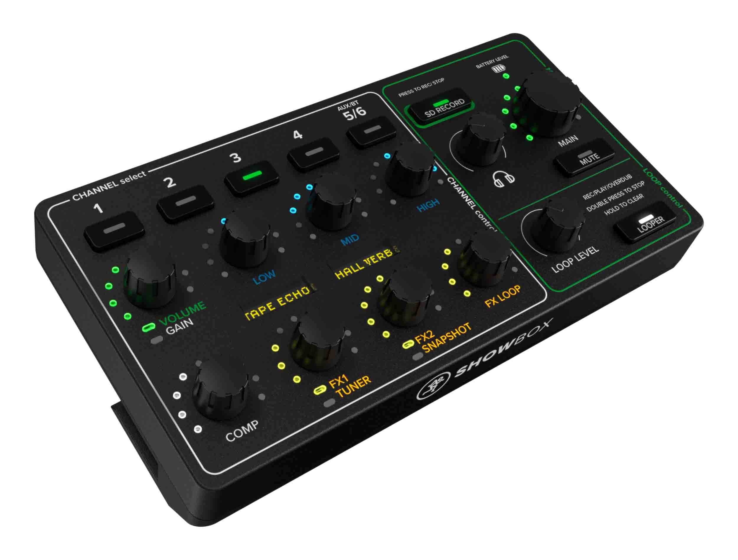 Mackie ShowBox Battery Powered All-In-One Performance Rig with Breakaway Mix Control Mackie