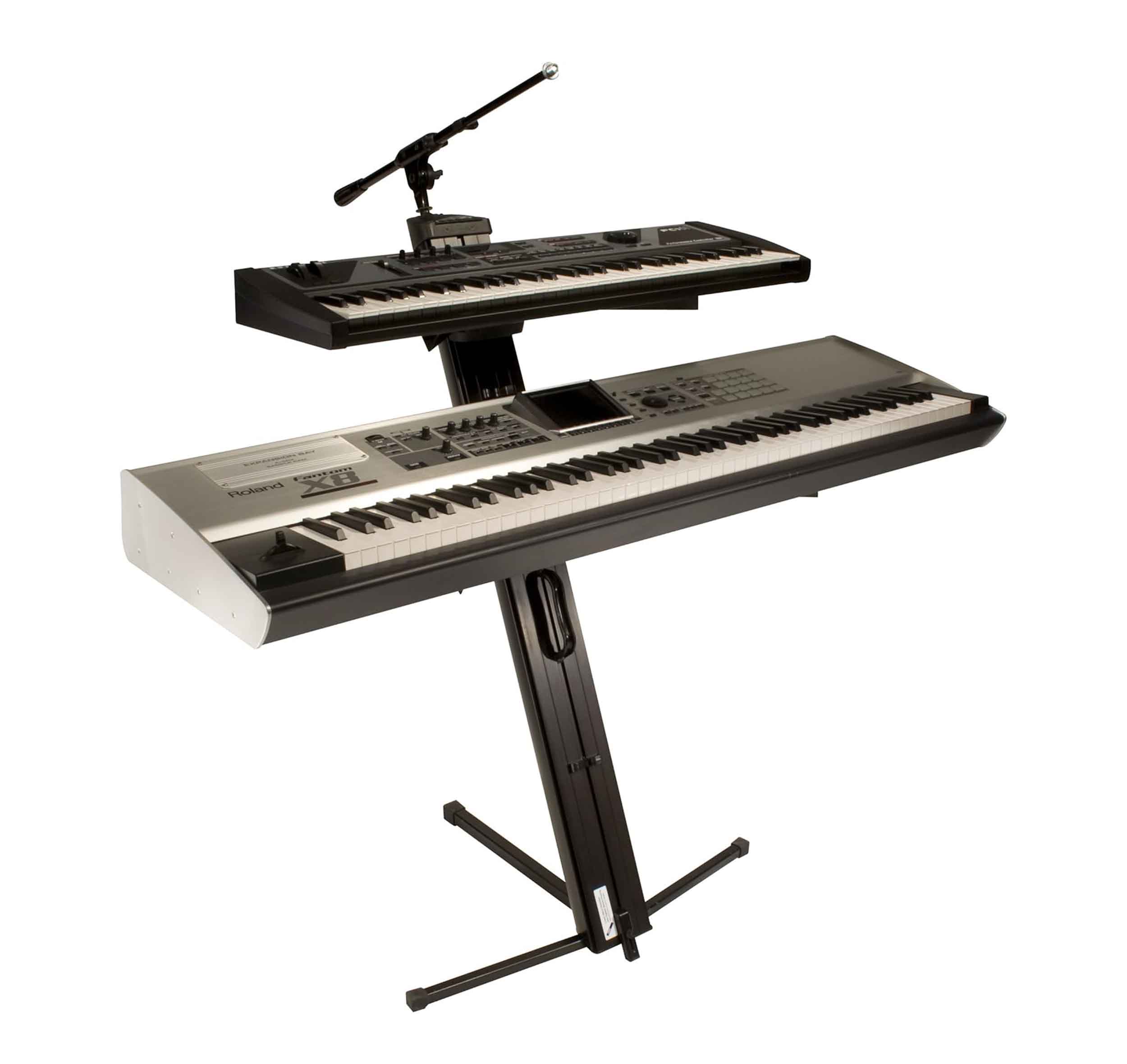 Ultimate Support AX-48PKG Pro Column Keyboard Stand - Black by Ultimate Support