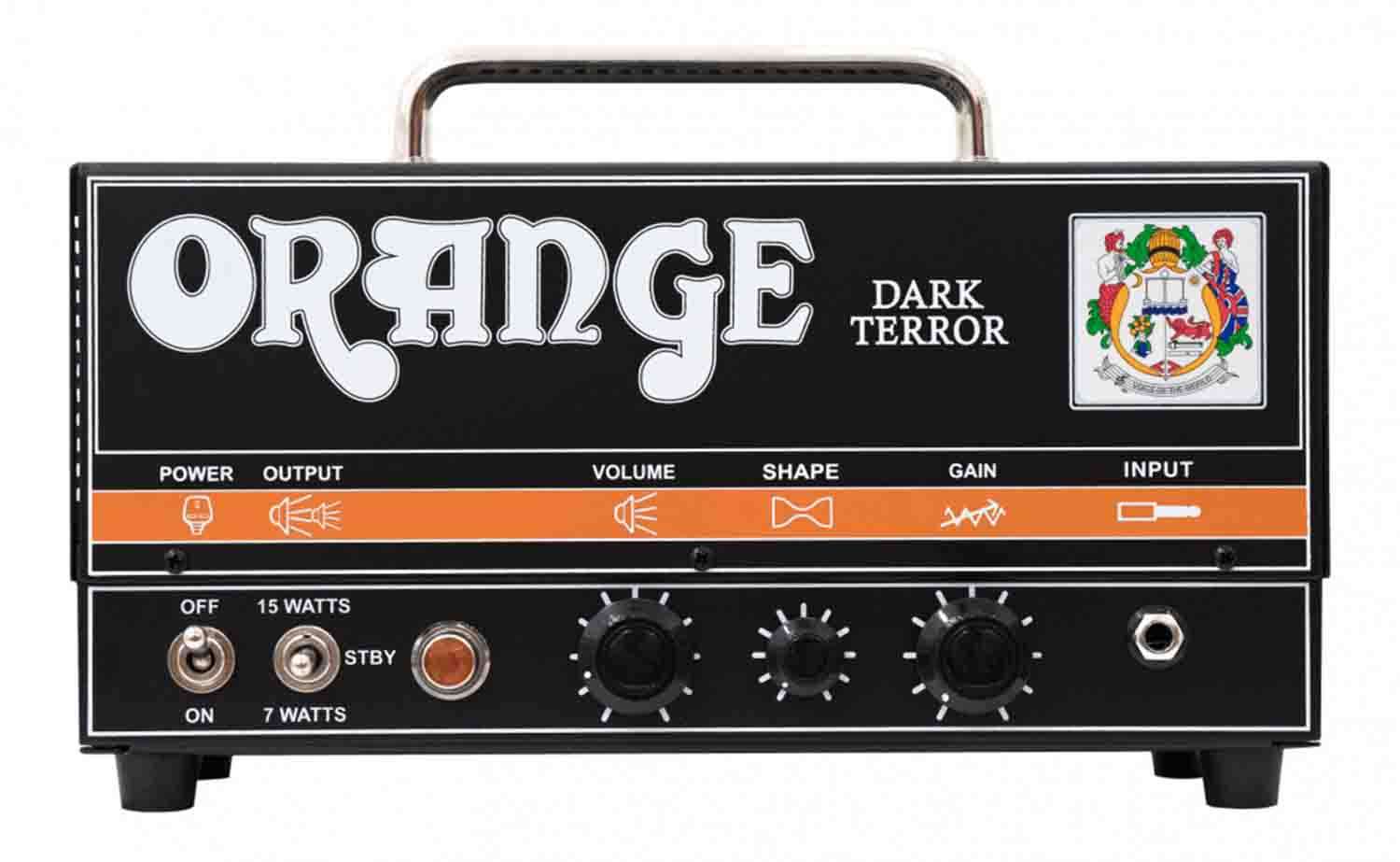 Orange DA15H Dark Terror 15/7-watt High-gain Tube Guitar Amp Head - Hollywood DJ