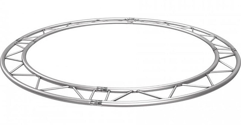 ProX XT-CH656-4X90, 2.0M Flat I-Beam Circle Truss Package - 6.56 Feet - Hollywood DJ