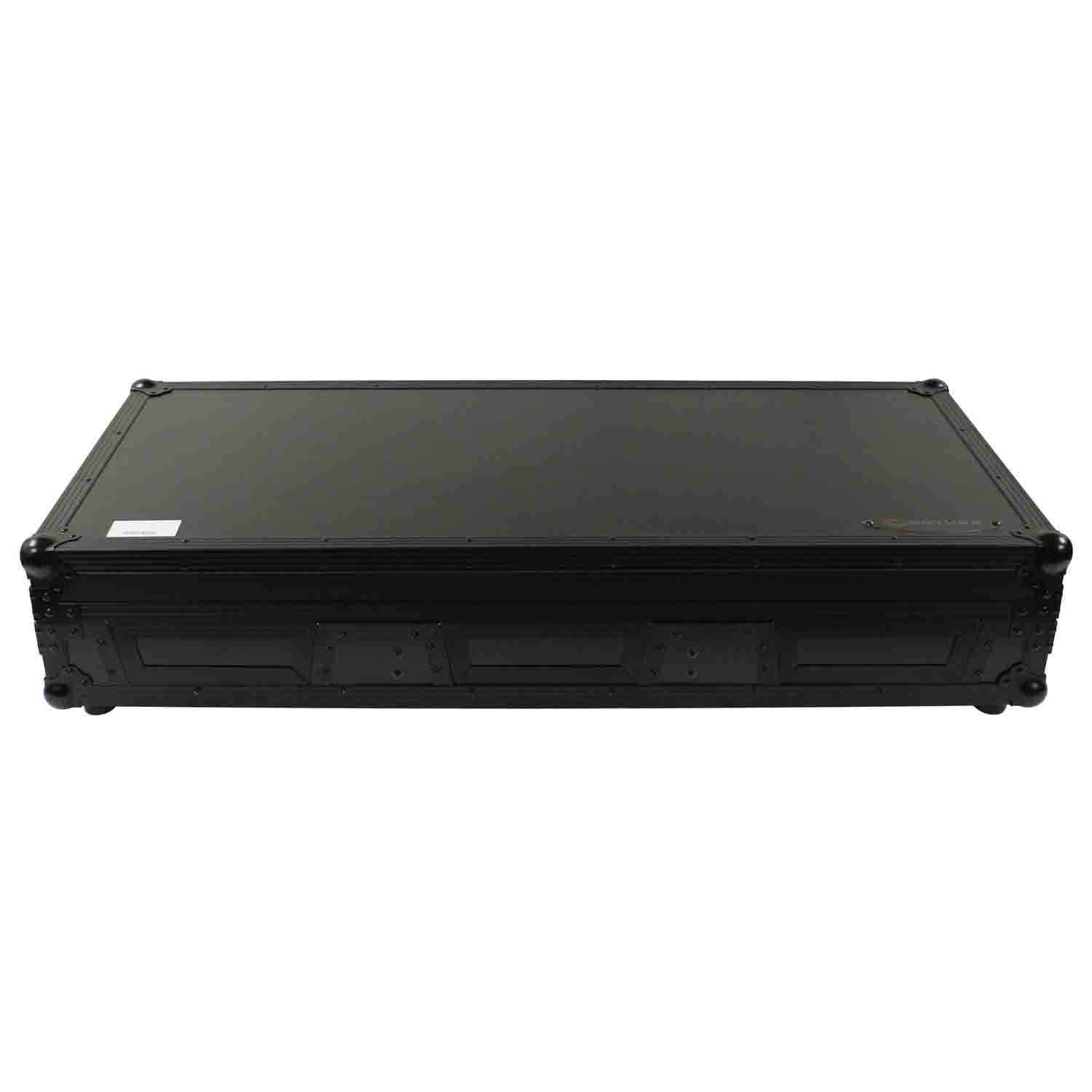 Odyssey FZ12CDJWXD2BL Coffin Flight Case For 12″ Format DJ Mixer and Two Large Format Media Players Odyssey