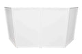 ProX XF-4X3048W MK2 Four Panel Collapse and Go DJ Facade With White Frame and Carry Bag - Black and White Scrims - Hollywood DJ