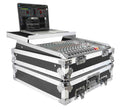 ProX XS-19MIXLT 10U Top Mount 19" Slanted Mixer Case - Hollywood DJ