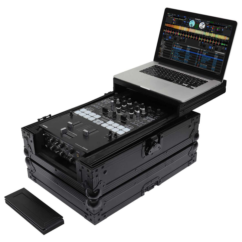 B-Stock: Odyssey FZGS10MX1XDBL 10" Format DJ Mixer Case with Extra Deep Rear Compartment - Black - Hollywood DJ
