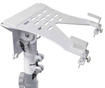 ProX X-LTF01WH Laptop Shelf Tray for Monitor VESA Arm Mount - White - Hollywood DJ