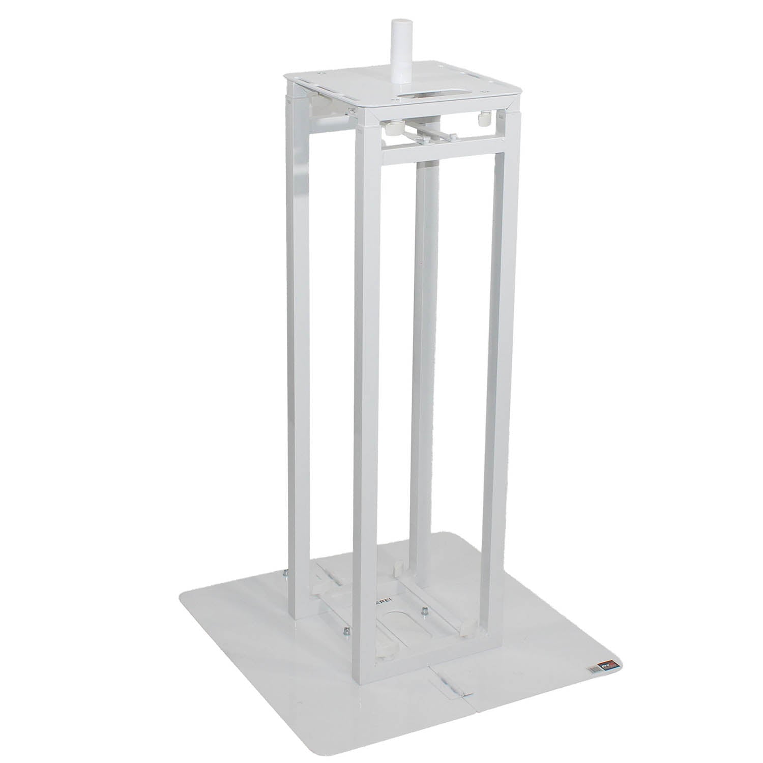ProX XT-FLEXTOTEM TV Adjustable Totem Stand with TV Mount, Foldable Base Plate and Speaker Stud - 3ft to 6ft Height - Hollywood DJ