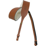 Levy's Leathers PMB32-WAL 2″ Veg-tan Leather Banjo Strap - Brown - Hollywood DJ